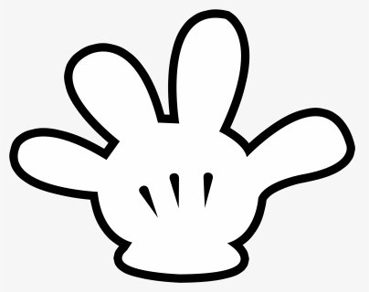 Transparent Mouse Hand Png - Mickey Pants Coloring Page, Png Download, Free Download