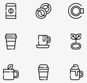 Coffee Tea - Coffee Cup Icon Minimalist, HD Png Download, Free Download