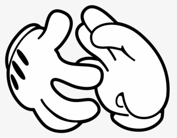 Transparent White Gloves Png - Mickey Mouse White Gloves Png, Png Download, Free Download