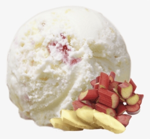 Rhubarb And Ginger Scoop - American Ice Cream Png, Transparent Png, Free Download