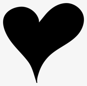 Clipart Stock Outline Medium Image Png - Hand Drawn Heart Black, Transparent Png, Free Download