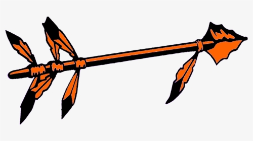 Black And Orange Cut - Orange Spear Logo, HD Png Download, Free Download