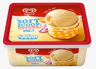 Walls Vanilla Ice Cream , Png Download - Walls Vanilla Ice Cream, Transparent Png, Free Download
