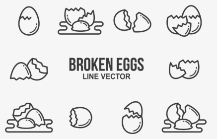 Eggs Line Vector, HD Png Download, Free Download