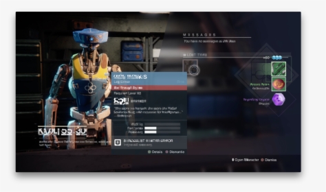 Destiny 2 Postmaster, HD Png Download, Free Download