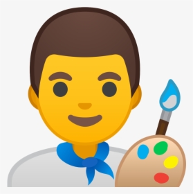 Man Artist Icon - Emoji Artista, HD Png Download, Free Download