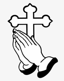 Praying Hands Christian Clip Art Ideas And Designs - Clip Art Prayer Hand, HD Png Download, Free Download