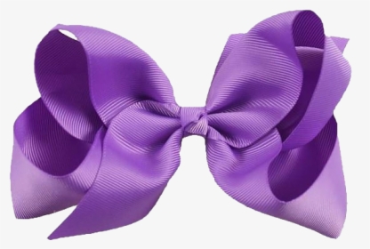 Purple Hair Bow Transparent, HD Png Download, Free Download