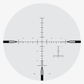 Nightforce Nxs 8 32x56 Reticles, HD Png Download, Free Download