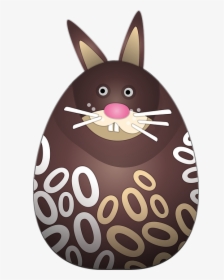 Chocolate Bunny Pääsiäspupu Easter - Chocolate De Pascoa Png, Transparent Png, Free Download