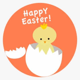 Easter, Chick, Hatching, Hatch, Egg, Bird, Spring - Small Easter Clip Art, HD Png Download, Free Download