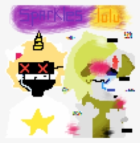 Glitch Lulu And Glitch Sparkes - Graphic Design, HD Png Download, Free Download