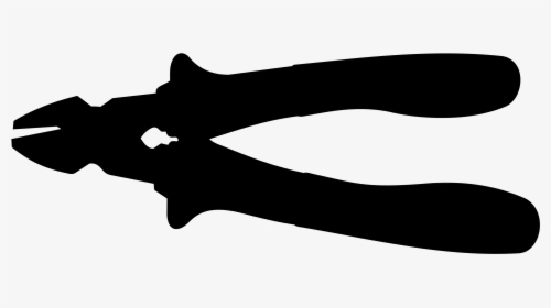 Clipart - Pliers Clipart Silhouette, HD Png Download, Free Download