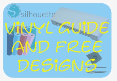 Silhouette Cameo 3 Oracal Vinyl Sheets Tools Pens Tutorials - Silhouette America, HD Png Download, Free Download