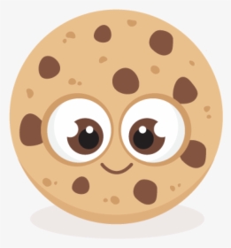 Chocolate Chip Cookies Rose - Cute Cartoon Cookie Png, Transparent Png, Free Download