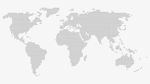 Dot World Map Png, Transparent Png, Free Download