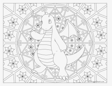 Coloring Pages Png Transparent Background Coloring - Adult Coloring Pages Pokemon, Png Download, Free Download