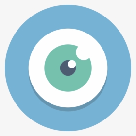 Vision Vector Round Eye - Eye Icon Circle, HD Png Download, Free Download