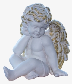 Angel, Wing, Little Angel, Love, Heart, Guardian Angel - Baby Angel Love Statue, HD Png Download, Free Download
