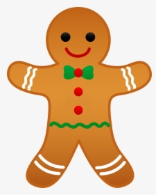 Clip Art Gingerbread Cookies Clipart - Christmas Gingerbread Man Clipart, HD Png Download, Free Download
