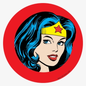 Clipart Do Ícone Mulher Maravilha - Wonder Woman Face, HD Png Download, Free Download