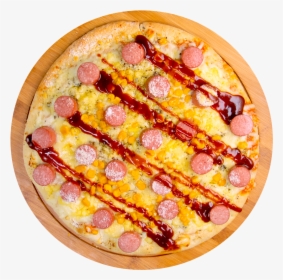 Pizza Bbq Salchicha Jumbo - Pepperoni, HD Png Download, Free Download