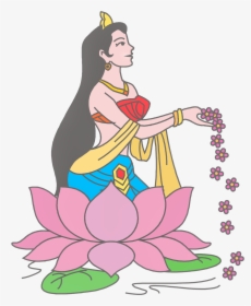 Transparent Namaste Png - Welcome Girl Clipart Png, Png Download, Free Download