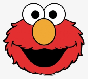 Elmo Ernie Big Bird Cookie Monster Clip Art Sesame - Elmo Face Png, Transparent Png, Free Download