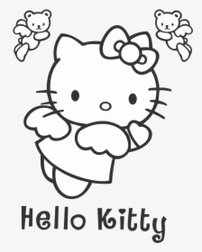 Transparent Hello Kitty Logo Png - Hello Kitty Coloring Pages Hd, Png Download, Free Download