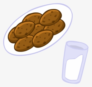 Milk And Cookies Png - Food Items Club Penguin, Transparent Png, Free Download