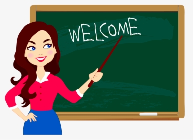 Student Education Welcome - Teacher Cartoon Images Hd, HD Png Download, Free Download