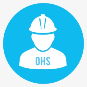 Construction Clipart Safety Officer - Occupational Health And Safety Icon, HD Png Download, Free Download