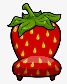 Transparent Strawberry Icon Png - Club Penguin Strawberry Penguin, Png Download, Free Download