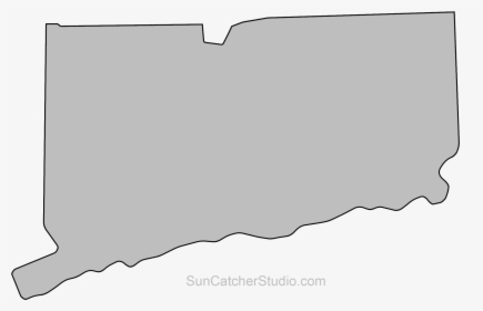 Png Map Of Connecticut , Png Download - Connecticut Outline Png, Transparent Png, Free Download