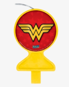 Vela Plana Mulher Maravilha C/01 Unidade - Wonder Woman, HD Png Download, Free Download