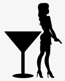 Bond Girl Silhouette, HD Png Download, Free Download