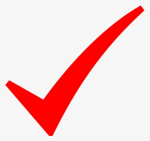 Red Check Mark Png - Red Check Png, Transparent Png, Free Download