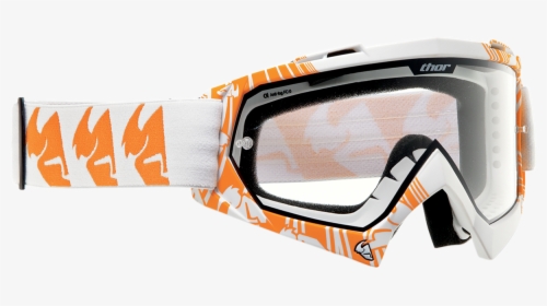 Thor Enemy Printed Mask Orange Goggle - Glasses, HD Png Download, Free Download