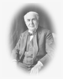 Thomas Edison"s Hair Color , Png Download - Edwin C Barnes Thomas Edison, Transparent Png, Free Download