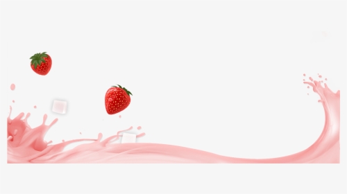 Strawberry Yogurt Smoothie Png, Transparent Png, Free Download