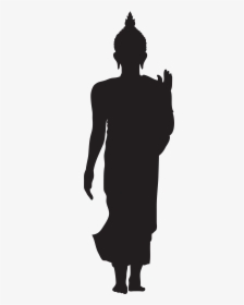 Monk Vector Silhouette - Phutthamonthon, HD Png Download, Free Download