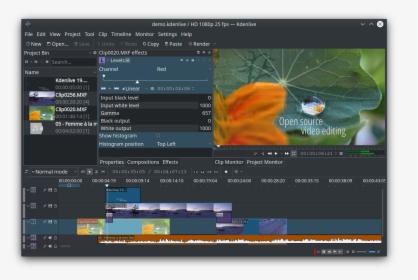 Kdenlive 19.08, HD Png Download, Free Download
