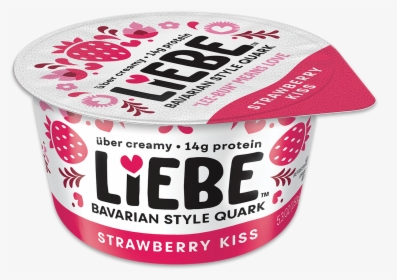 Strawberry Kiss - Liebe Bavarian Style Quark, HD Png Download, Free Download