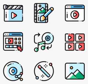 Audio And Video Edition - Home Automation Icons, HD Png Download, Free Download