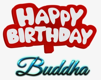 Buddha Happy Birthday Name Logo - Happy Birthday Robinson, HD Png Download, Free Download