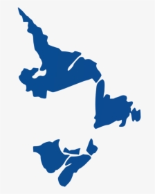 Map Of Atlantic Canada - Province Newfoundland Silhouette, HD Png Download, Free Download