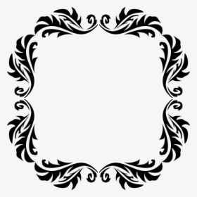 Borders And Frames Drawing Line Art Picture Frames - Square Frame Design, HD Png Download, Free Download