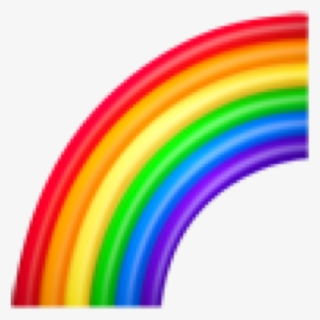 Clip Art Emojiarcoiris Emoji Arcoiris Rainbow - Ios Rainbow Emoji Png, Transparent Png, Free Download
