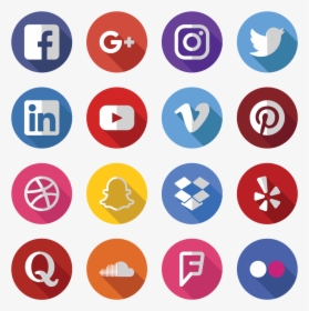 Iconos De Redes Sociales Png , Png Download - Iconos De Redes Sociales, Transparent Png, Free Download