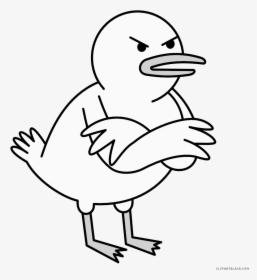 Baby Duck Animal Free Black White Clipart Images Clipartblack - Baby Ducks Regular Show Png, Transparent Png, Free Download